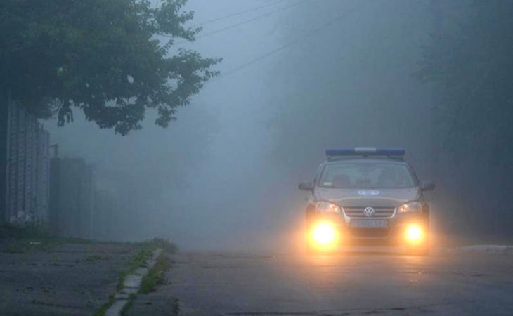 Туман, возникший в Барнауле в понедельник утром, скоро рассеется